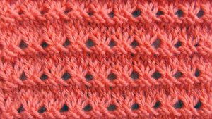 Рельефно-ажурный узор