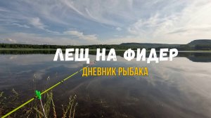 Лещ на фидер.