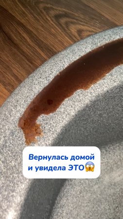 Вернулась домой и увидела это