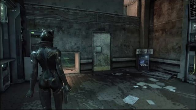 PS4 Batman Return to Arkham Arkham City #30 Женищина-Кошка Пробраться на склад Конфиската Прохождени