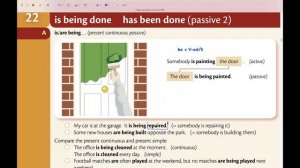 22. Passive contInuous, Passive perfect