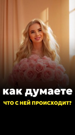 Как думаете, что с ней происходит?🫢