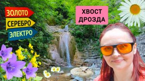 #155 Водопад в Геленджике Хвост Дрозда искали Травертин #леснаяцаревна #пойдемсомной #sumkiberry