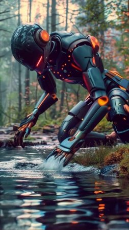 Professional_Mode_A_highly_detailed_humanoid_robot