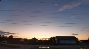 Закат, небо