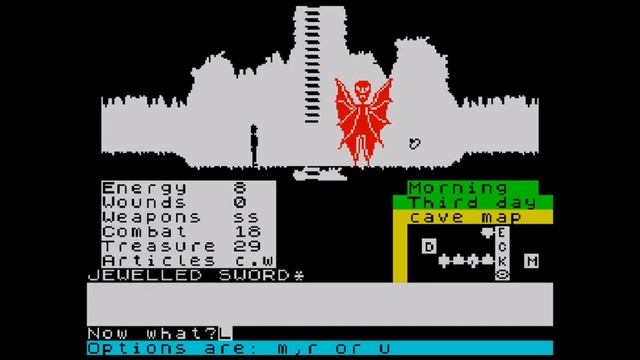 THE ORACLE'S CAVE [ZX Spectrum]