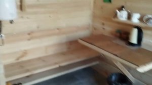 Баня из бруса 3.0*5, 5 с дровницей