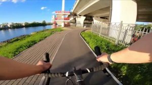 ПО НАБЕРЕЖНОЙ ЧЕРЕЗ ВСЮ МОСКВУ НА ГРЕВЕЛЕ - ЛУЧШИЙ МАРШРУТ 2
