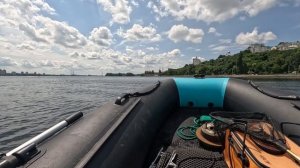 Рыбалка не удалась.Погода не для ультра лайта.