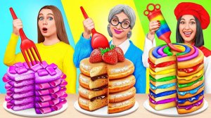 Кулинарный Челлендж: Я против Бабушки | Секреты и Гаджеты для Кухни Challenge