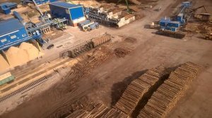 Завод ТСЛК г.Усть Кут подлетаем на площадку  lswood.ru [VBOsFBcGCog]