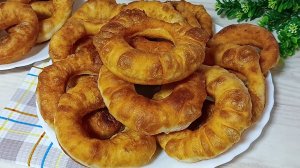 ПЫШНЫЕ и ВОЗДУШНЫЕ пончики! Беру КЕФИР, 1 яйцо и готовлю за 20 минут!