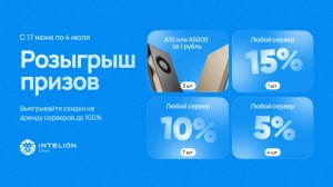 Розыгрыш серверов от Интелион Облако