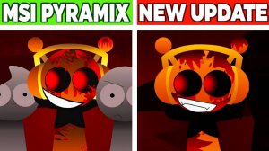 INCREDIBOX SPRUNKI MSI 💎🌀 | PYRAMIXED STYLE! ✨🔺 ГЕОМЕТРИЯ БЕЗУМИЯ!