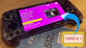 Сборник 10 505 ретро игр для Anbernic RG557 на 512gb карте памяти