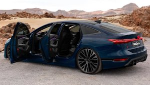 Новый Audi S6 2025 года — Интерьер, Экстерьер