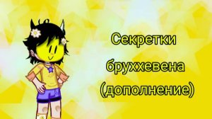 Секретки в бруххевене 2 часть (дополнение)