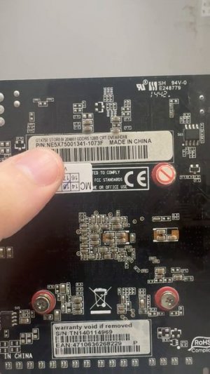 Видеообзор на Видеокарту GTX 750 2GB 
C53