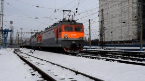 Электровозы ЭП1-147 и ЭП1-281+тепловоз 2ТЭ116У-0202.