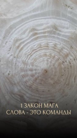 1 ЗАКОН МИРОЗДАНИЯ. СЛОВО - ЭТО КОМАНДА.