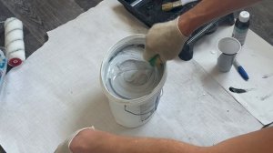 Как бюджетно сделать ремонт кухни? Шпатлевание и окраска стен краской с колером