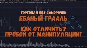 Пробой или манипуляция? Как отличить! Грааль без которого не стоит лезть в рынок!