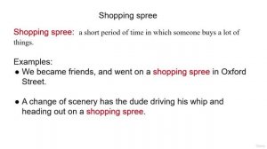 101 - Shopping