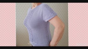 Футболка с необычным регланом.