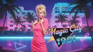 Magic City 1981 – Synthwave Mirage in Retro Motion