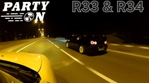 R33 & R34 Nissan Skyline Club 31 Покатушки (Nismo, Altia, GT-R Style, GTR)