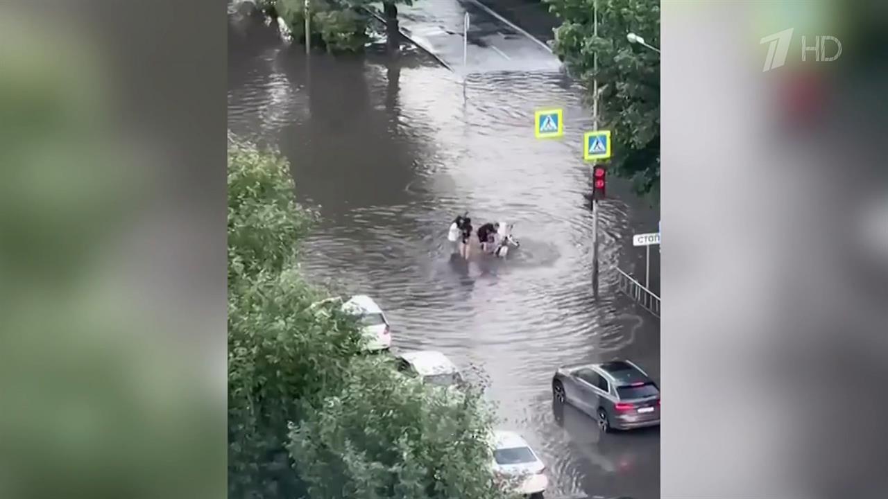 В Тюмени выпала треть месячной нормы осадков