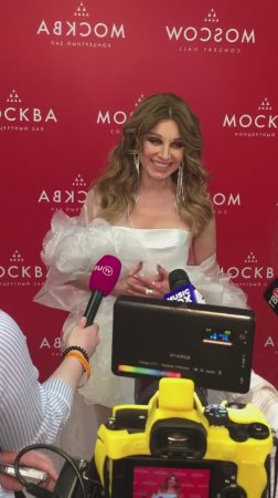 Ирина Нельсон перед своим концертом