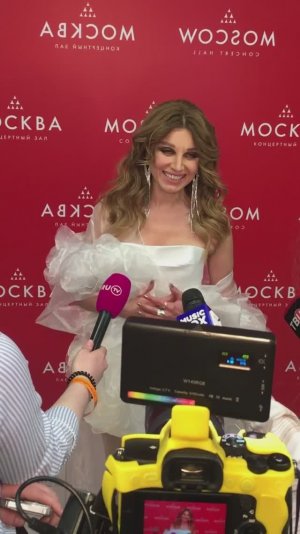 Ирина Нельсон перед своим концертом