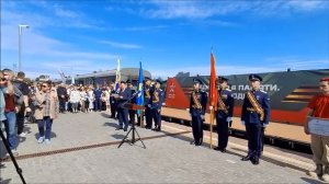 Уникальный поезд-музей "Единство в памяти, сила в подвиге!" -22 июня 2025 года в городе Иванове.