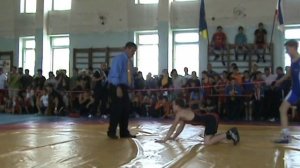 Чемпионат Украины по греко-римской борьбе среди юношей 1997-98г.р. 2012г. г.Бахчисарай-1