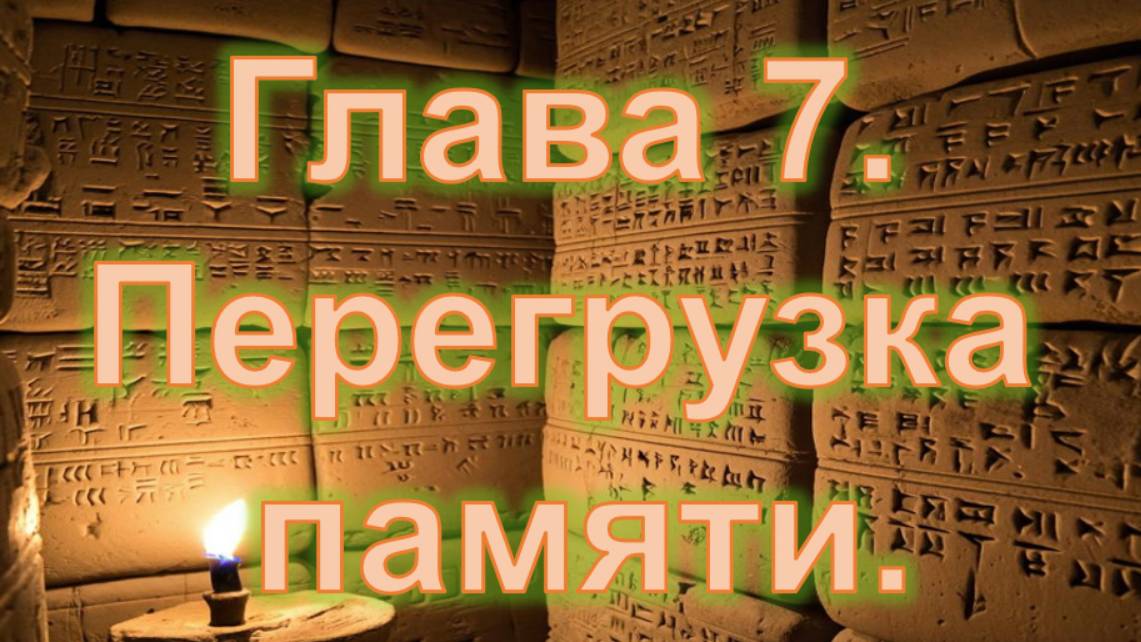Краткая история человечества Глава 7. Перегрузка памяти.