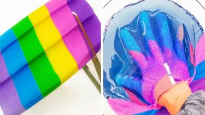 Слаймы, Игры со слаймами 🎨 Волшебная текстура!