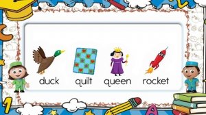 32｜ qu ｜ Oxford Phonics World 4 - Consonant Blends. #mp4