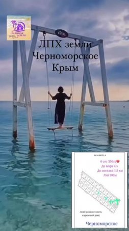 Участки земли в крыму. ЛПХ земли, Черноморское,  Крым.