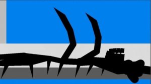 Monster-5 (the godzilla prototype) vs Monster-9 (the city eater) - stick nodes animation