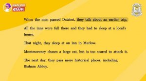 Easy English Story for Beginners 🎧  Three Men in a Boat  🐶 English Audiobook Level 1