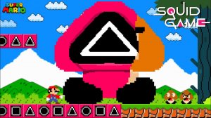 Super Mario Bros., but Everything Mario Touches Becomes Squid Game 3!