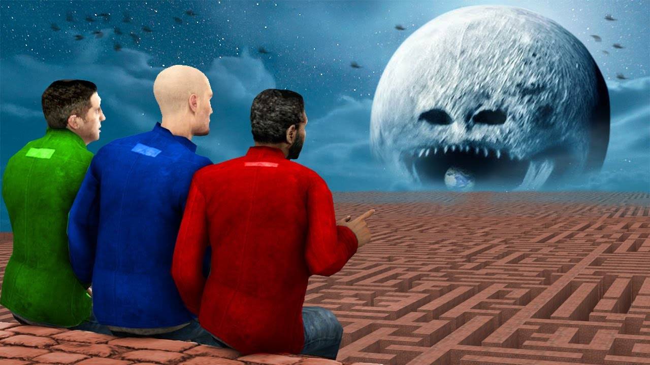ЖУТКАЯ ЛУНА В ЛАБИРИНТЕ! УГАР И БЕЗУМИЕ В Garry`s Mod