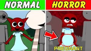 Sprunki Retake But Human Последнее обновление в Incredibox Sprunki | Обычный стиль против ужасов