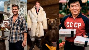 Звёзды Голливуда живут обычную жизнь в России