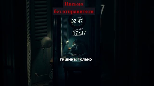 Письмо без отправителя👁️👁️ #shorts #shortsvideo #shortsvideo2025