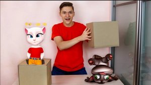 Говорящий Кот Том и Анджела в Реальной Жизни