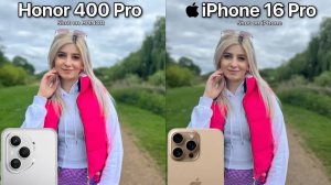 Honor 400 Pro Vs iPhone 16 Pro - сравнение камер в реальной жизни