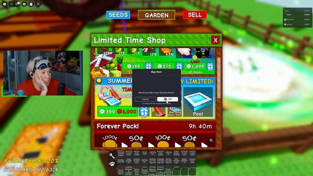😱Я КУПИЛ ВСЁ ОБНОВЛЕНИЕ в ВЫРАСТИ САД + Paradise Egg, EXOTIC SUMMER SEED PACK !   GROW a GARDEN!