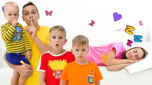 Влад и Ники - история о трудолюбивой маме! Весёлое видео для детей.